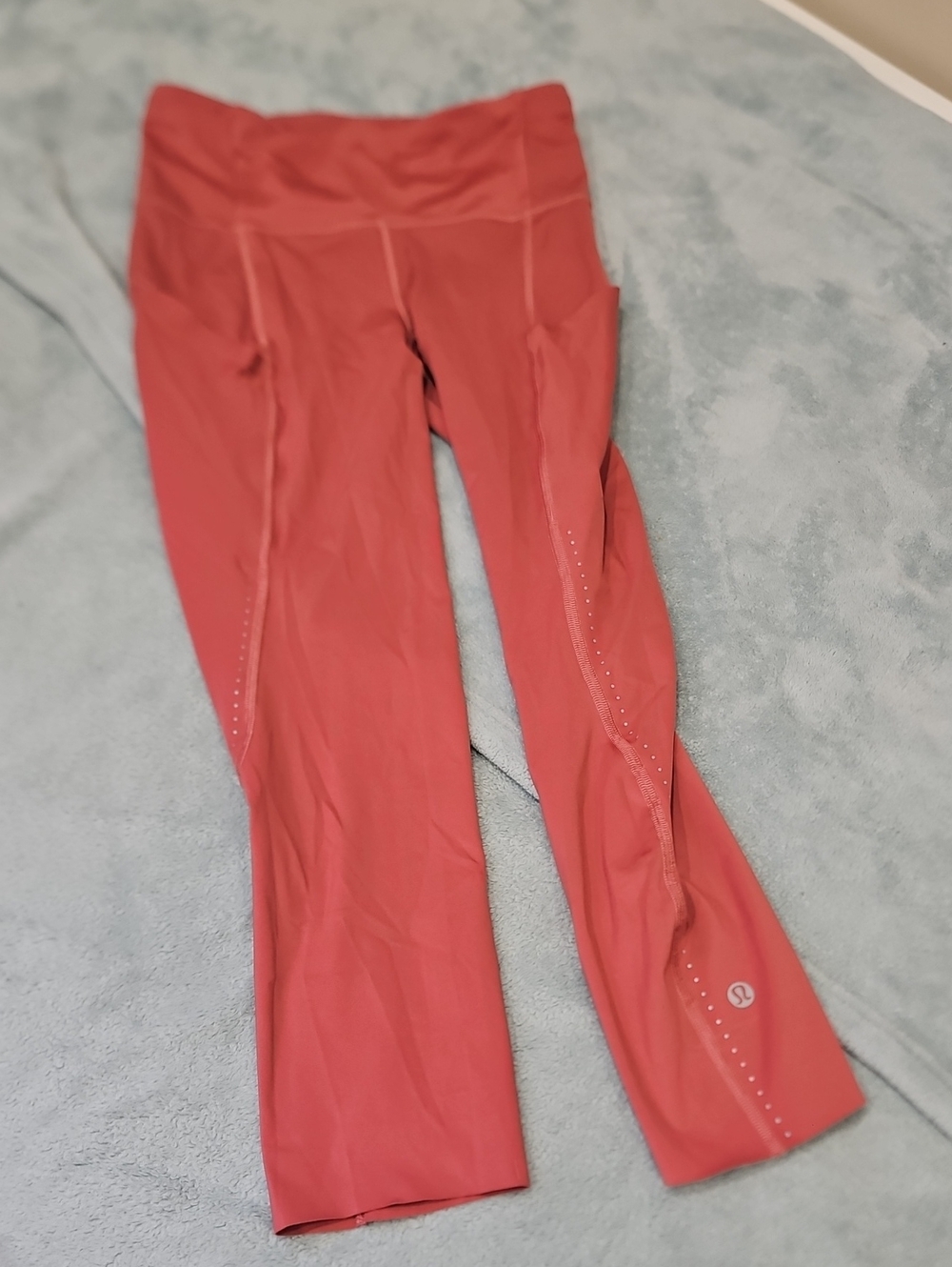lululemon athletica Dusty Rose Cropped Athletic Pants